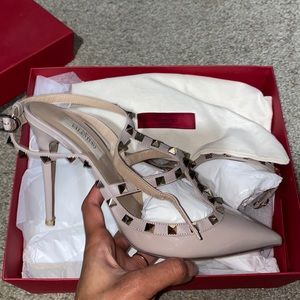 Valentino rock stud pumps